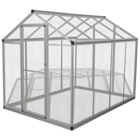 Outdoor Aviary Aluminum 70"x95.3"x75.6"