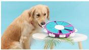 Pet Puzzle Treat Toy Interactive Food Dispenser Toy Slow Feeder Iq Game Dog Smart Training Toy